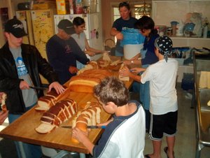 Cutting Bread